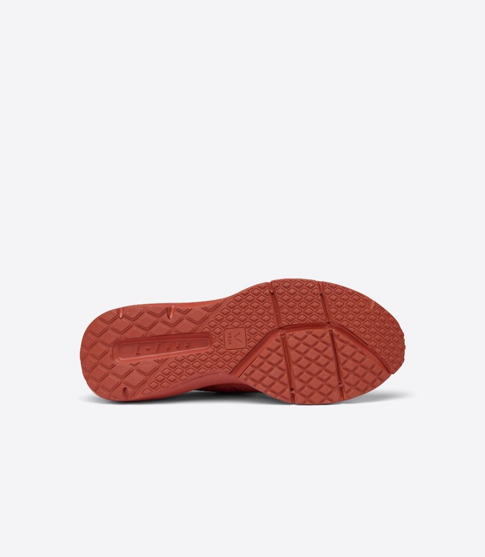 Veja Sneakers Mens - V-knit X Rick Owens - Red - 7924SFJQC